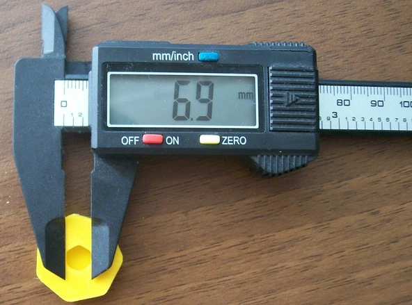 Byr3D Kelebek Somun M4 3D262145 Sadece Plastik Aparattır
