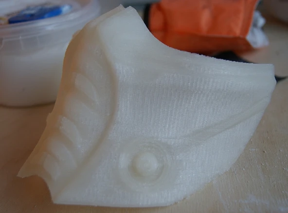 Byr3D Maske Alt Sıfır 3D275075 Sadece Plastik Aparattır