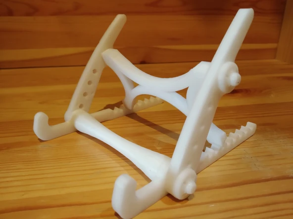 Byr3D E-Kitap Veya Telefon Için Katlanır Stand 3D845432 Sadece Plastik Aparattır