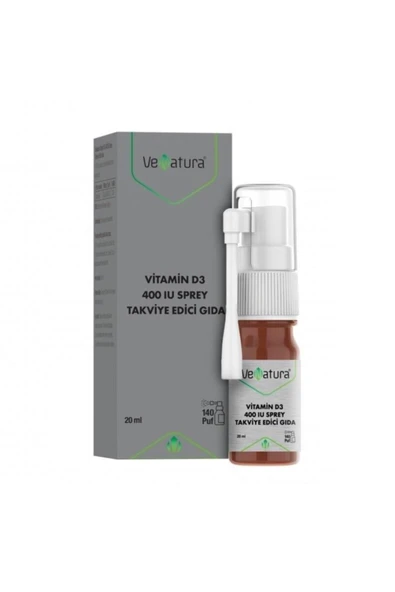 Vitamin D3 400 IU Sprey 20 ml ürün görseli