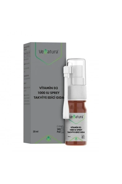 Venatura Vitamin D3 1000 IU Sprey 20 Ml