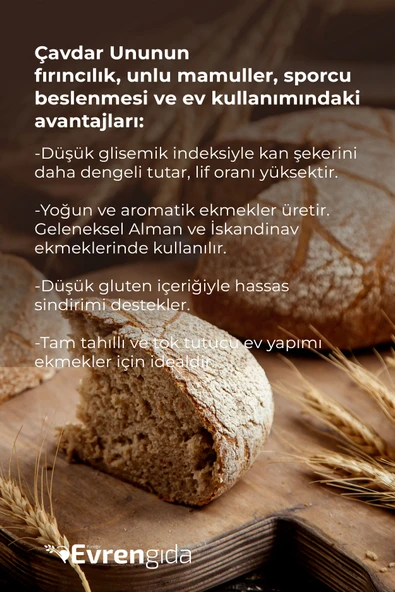 Doğal Çavdar Unu 20 kg - 5