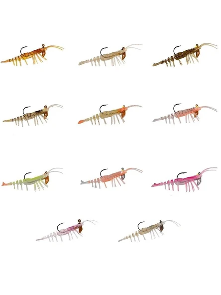 Hanfish Teke TK Shrimp 75mm 7gr Karides Silikon