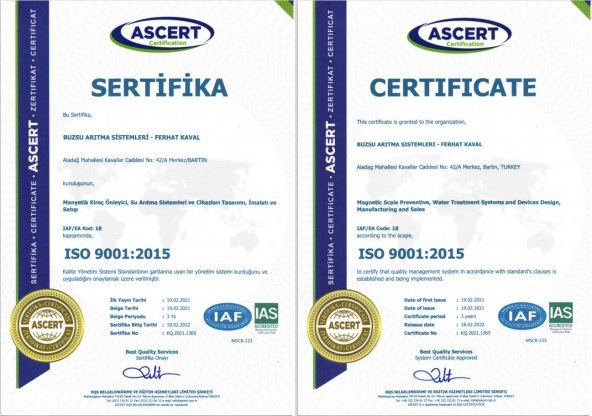 Ultramag Manyetik kireç Önleyici 3/4 Bağlantılı - 2