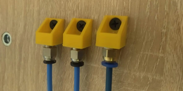 Byr3D M6 Dişli X 1 Bağlantı Parçaları Için Teflon Boru Düzleştirici 3D849583 Sadece Plastik Aparattır