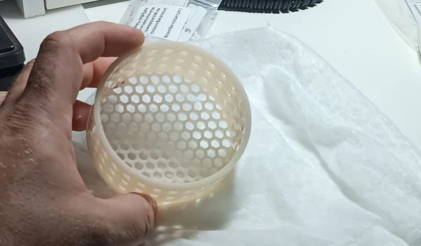 Byr3D Parçaları Ultrasonik Banyoda Yıkamak Için Bardak 3D863976 Sadece Plastik Aparattır