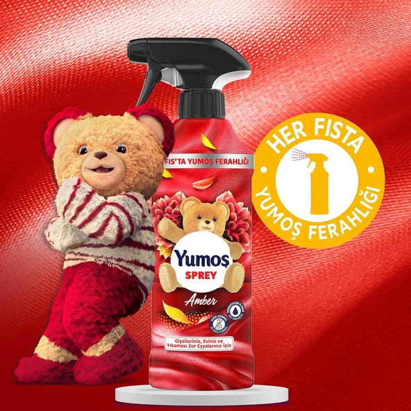 Yumoş Sprey Yıkaması Zor Eşyalar Için Amber 450 ml - Resim 4