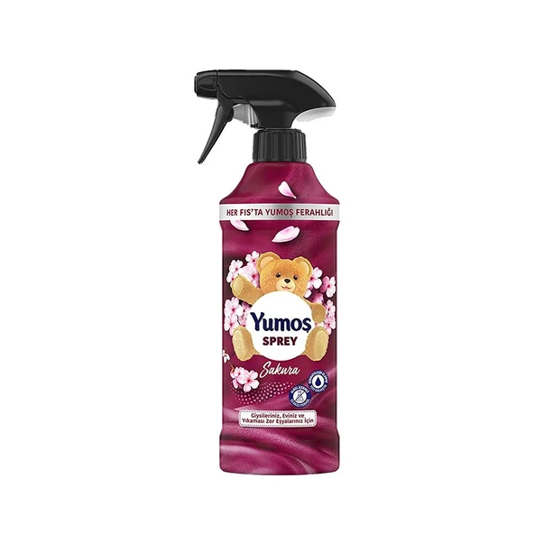 Yumoş Sprey Yıkaması Zor Eşyalar Için Sakura 450 ml