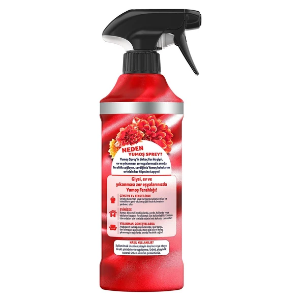 Yumoş Sprey Yıkaması Zor Eşyalar Için Amber 450 ml - Resim 2