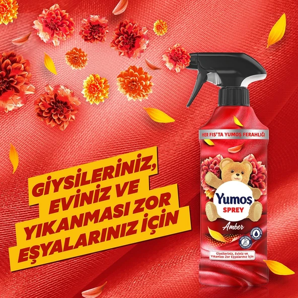 Yumoş Sprey Yıkaması Zor Eşyalar Için Amber 450 ml - Resim 3