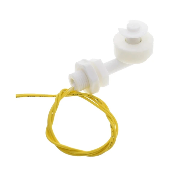 220V Su Sıvı Seviye Sensörü  Şamandıra Mekanik Anahtar Kazan Kap Depo Tank Havuz Akvaryum Pompa Hidroponik Plastik 10W NC - Resim 2