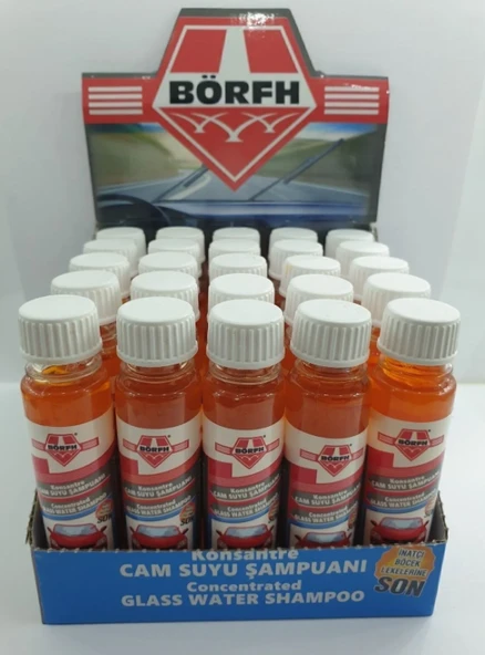 Börfh Borfh Konsantre Cam Suyu Sampuanı 32ml 25 Adet