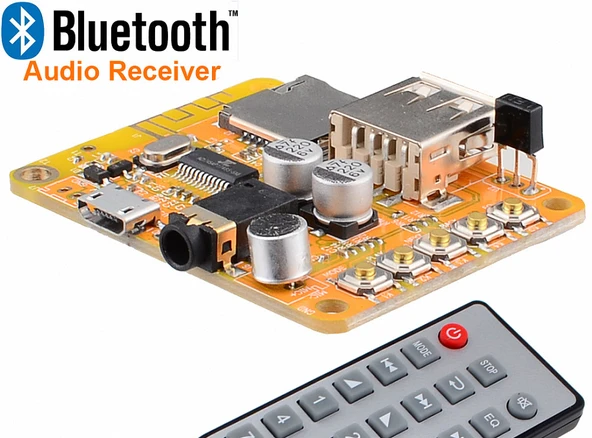 Byr3D Diy Bluetooth 4.1/4.0/3.0 Ses Alıcı Kurulu Için Konut Kablosuz Stereo Ses Modülü 5 V Ücretsiz Kargo 3D723618 Sadece Plastik Aparattır