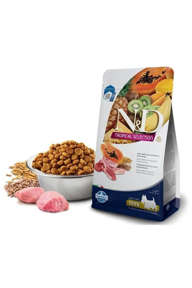 N&D TROPICAL SELECTION Kuzulu Küçük Irk Yetişkin Köpek Maması 1,5 kg