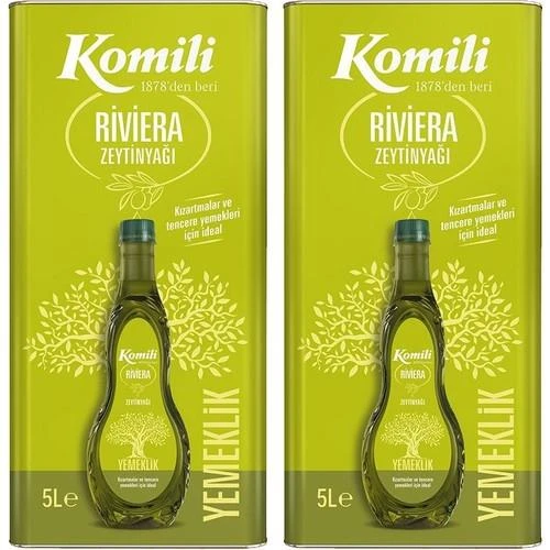 Komili Riviera Zeytinyagi 5 LT x 2
