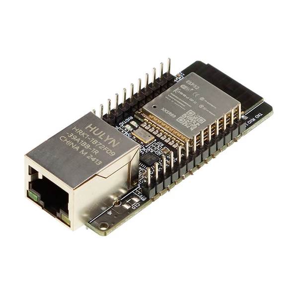 ESP32-ETH01 Ethernet to Wifi / Bluetooth Çevirici Gateway Modül  Embedded Serial Port Kablosuz Haberleşme Kartı WT32-ETH01 - Resim 6