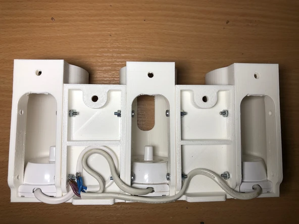 Byr3D  Şarjlı Elektrikli Diş Fırçaları Için Modüler Tutucu 3D844454 Sadece Plastik Aparattır