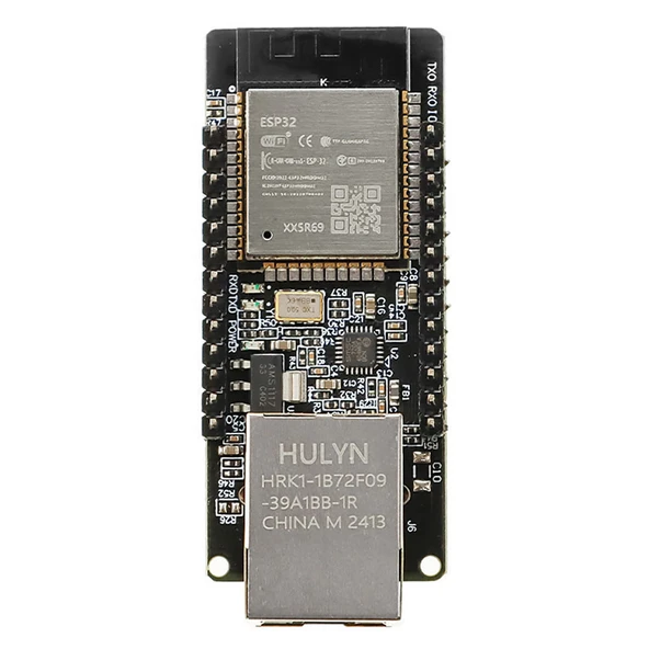 ESP32-ETH01 Ethernet to Wifi / Bluetooth Çevirici Gateway Modül  Embedded Serial Port Kablosuz Haberleşme Kartı WT32-ETH01 ürün görseli