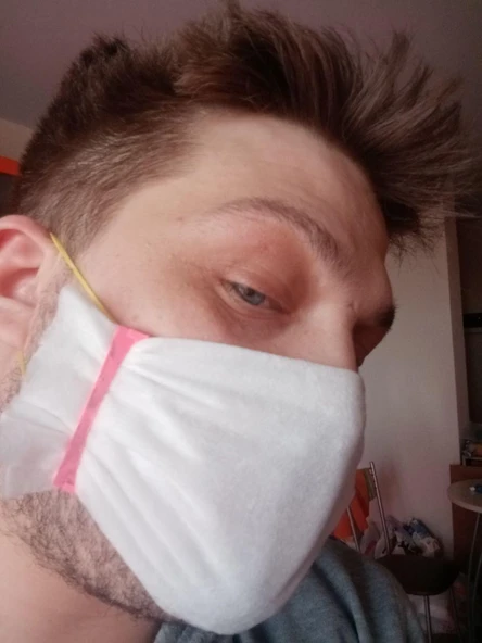 Byr3D Mikrofiber Maske Klipleri 3D845378 Sadece Plastik Aparattır
