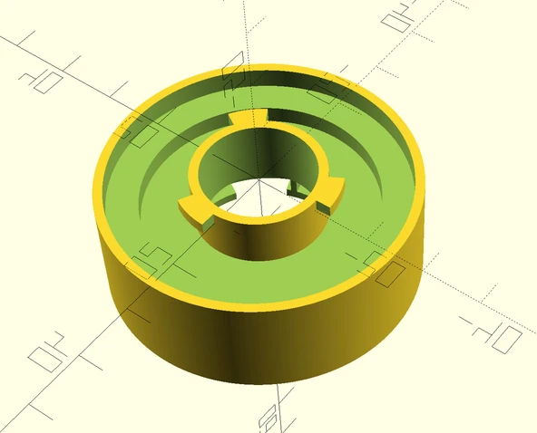 Byr3D Solunum Maskesi Için Adaptör Unix/3M 3D845581 Sadece Plastik Aparattır