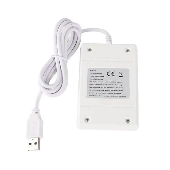 ACR122U 13.56Mhz Rfid Okuyucu Yazıcı  Usb Kopyalayıcı Nfc Manyetik Kart Anahtarlık Etiket Okuyucu Personel Takip Kapı Giriş Kontrol Sayaç Proximity - 6