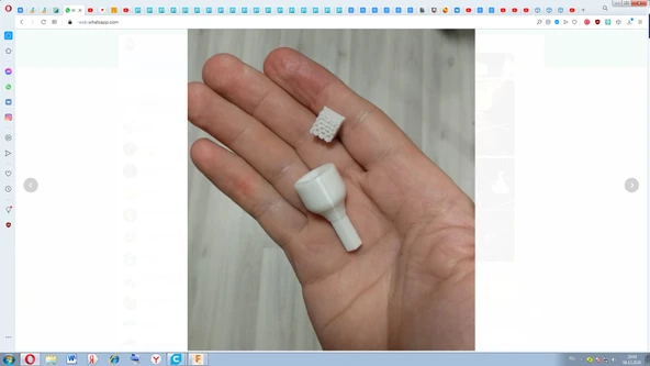 Byr3D Adaptör Tornavida - Manuel Kahve Değirmeni 3D848499 Sadece Plastik Aparattır