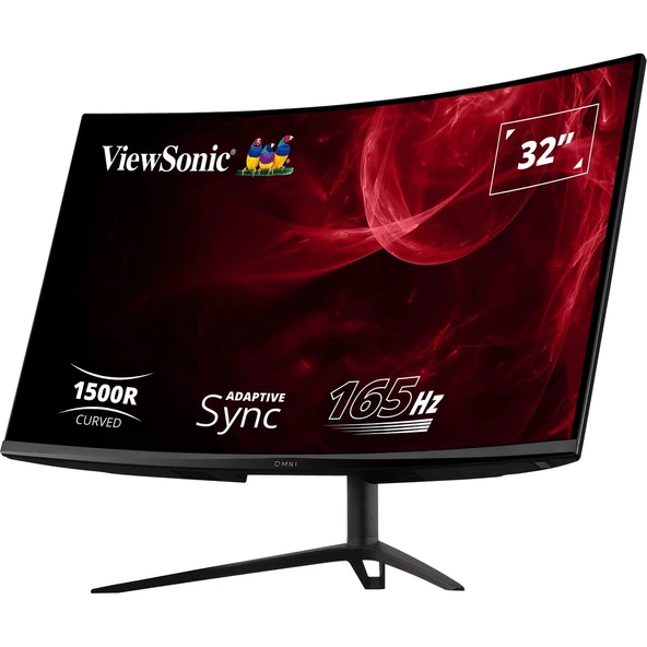 ViewSonic VX3218-PC-MHD 32" 1 ms Full HD Curved 180 Hz Oyuncu Monitörü - Resim 5
