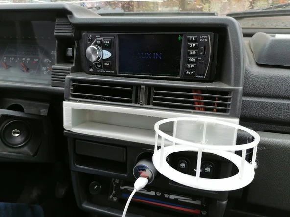 Byr3D Vaz 2109 Için Bardak Tutucu 3D850450 Sadece Plastik Aparattır
