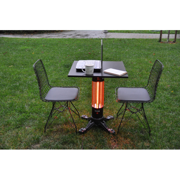 Hottable Tekno 1500 W Infrared Isıtıcılı Masa - 2