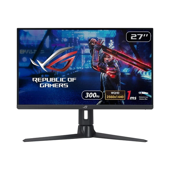 Asus 27" Rog Strix XG27AQMR 300Hz(OC) 1ms(gtg) HDMI Dp USB 3.2 HDR10 Freesync Premium Pro G-Sync Fast IPS Qhd Gaming Monitör