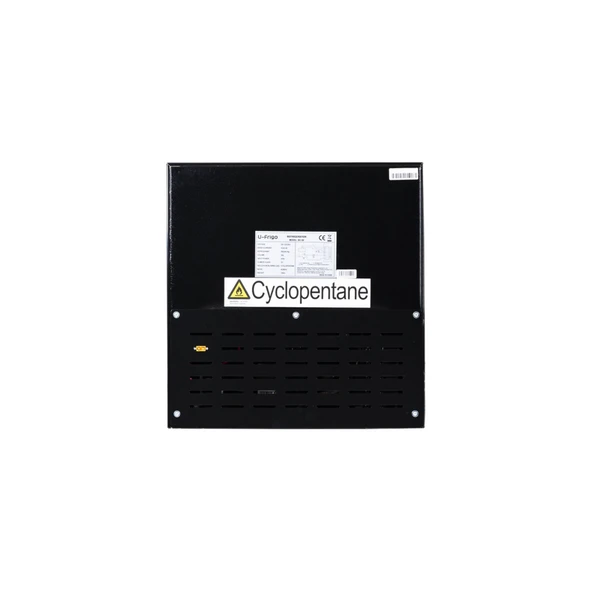 U-Frigo 50 Lt 12-24v Marin/karavan Kompresörlü Buzdolabı Temperli Cam Kapak Limited Edition Siyah - 4