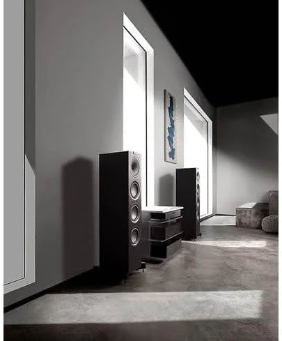 KEF Q750 Kule Tipi Pasif Hifi Hoparlör Siyah - Outlet - 3