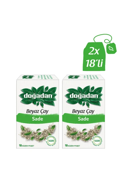 Doğadan Beyaz Çay Sade 28 g x 2 ürün görseli