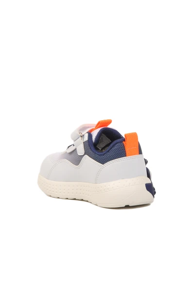 Pepino Beyaz Cırtlı Hafifi Unisex Çocuk Spor Ayakkabı - 4