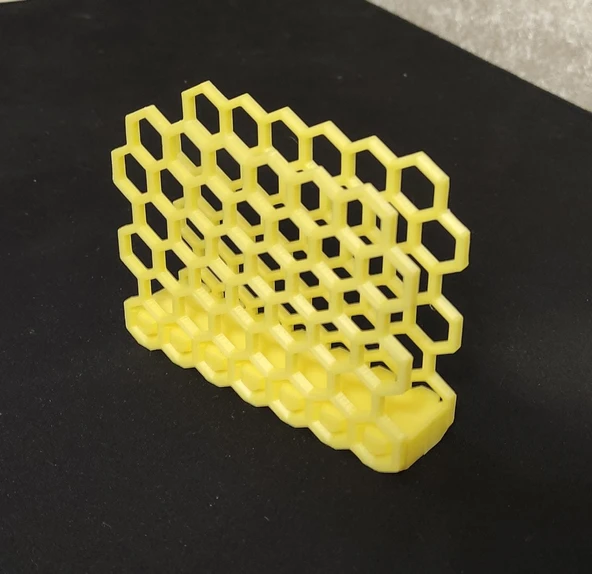 Byr3D Peçete Tutucusu "Bal Peteği" 3D858164 Sadece Plastik Aparattır
