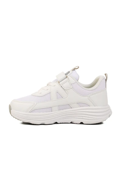 Pepino Beyaz Gri Cırtlı Erkek Çocuk Spor Ayakkabı - 2