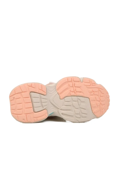 Pepino Beyaz Cırtlı Hafif Hava Alabilen Kız Çocuk Spor Ayakkabı - 5