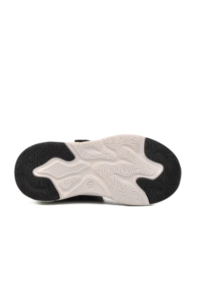 Aspor Siyah Cırtlı Unisex Çocuk Spor Ayakkabı - 5