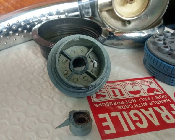 Byr3D Duş Başlığı Onarım Parçası 3D862297 Sadece Plastik Aparattır
