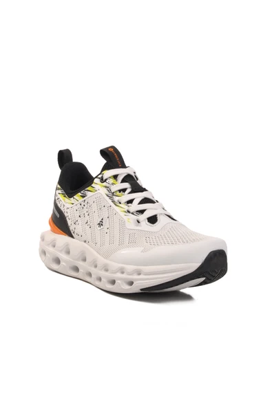 Hammer Jack Beyaz Fileli Hafif Erkek Yürüyüş ve Koşu Ayakkabısı - Resim 3