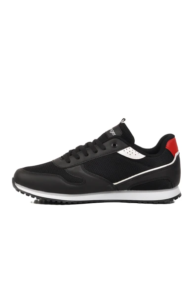 Slazenger Siyah-Beyaz Tekstil Erkek Spor Ayakkabı - 2