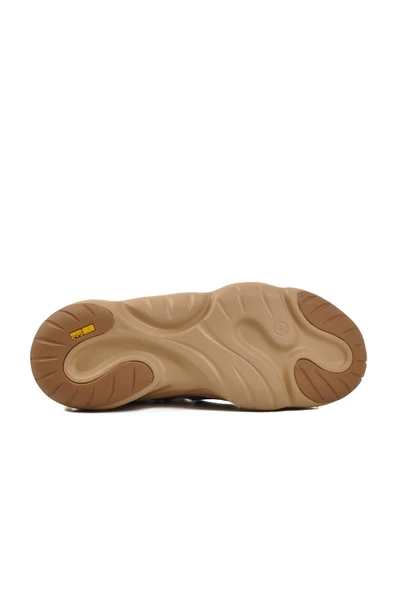 Walkway Bej Hafif Esnek Erkek Spor Ayakkabı - Resim 5