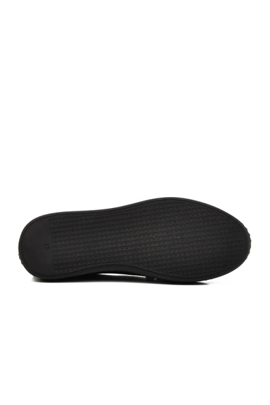 Voyager Siyah Hakiki Deri Anatomik Kadın Casual Ayakkabı - Resim 5