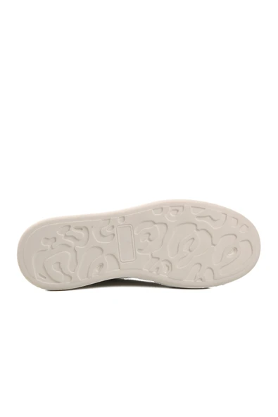 Marcomen Beyaz Hakiki Deri Erkek Sneaker - 5