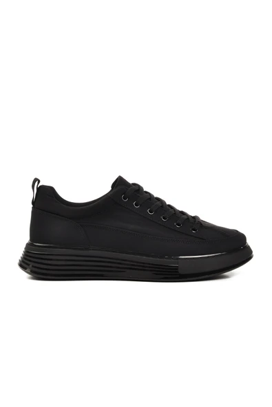Gamelu Siyah Memory Foam Erkek Sneaker