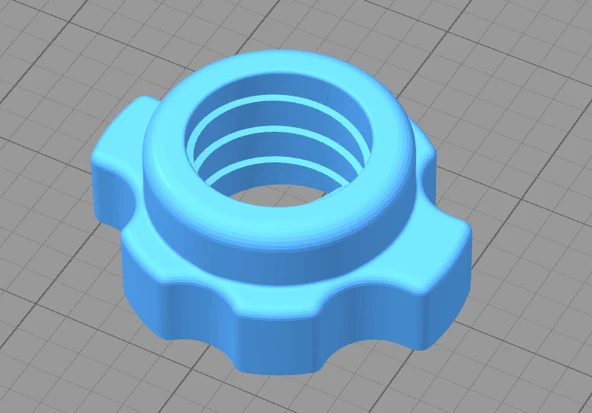 Byr3D Dambıl Somunu, Halter. Güçlendirilmiş 3D859400 Sadece Plastik Aparattır