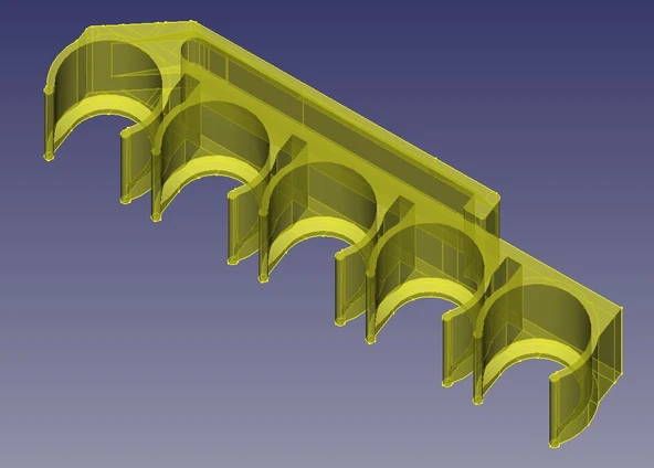 Byr3D "Dobrynya"/"" Aerosol Cihazları Için 5 Bam 18X51 Için Kemer Tutucusu 3D859386 Sadece Plastik Aparattır