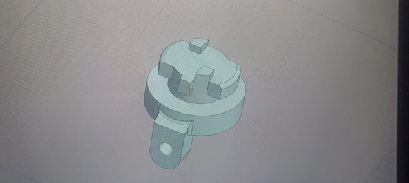 Byr3D Alcatel-Lucent Telefon Klibi 3D861400 Sadece Plastik Aparattır