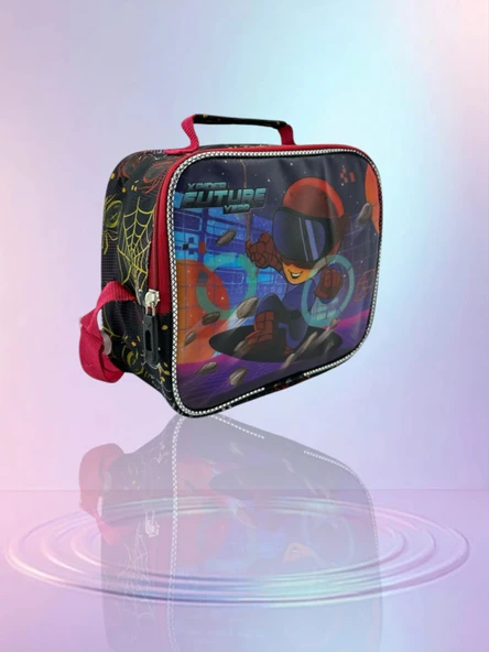 Relaxion Simli Kaykay Desenli Thermal Beslenme Çantası 3323-3 - 4