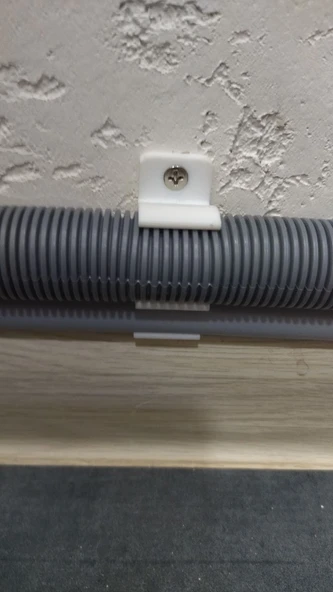 Byr3D Çamaşır Makinesi Için Hortum Tutucusu 3D862913 Sadece Plastik Aparattır